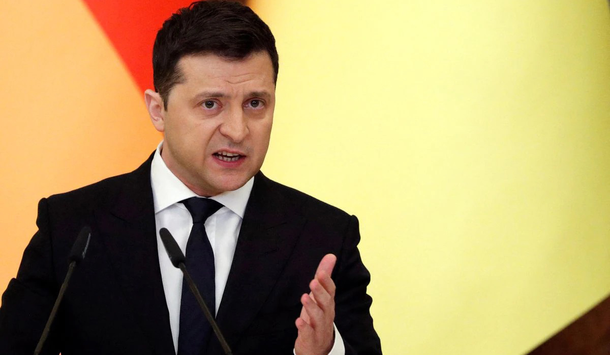 Ukrainian President Volodymyr Zelenskiy